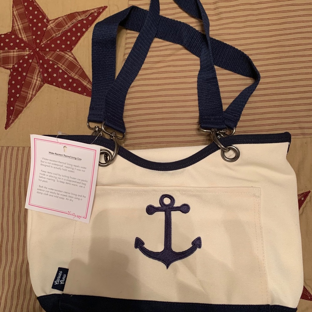 FINAL PRICE! Thirty-one Mini Canvas Crew Thermal NWT
